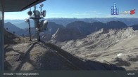 Archiv Foto Webcam Tiroler Zugspitzbahn: Bergstation 09:00