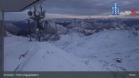Archiv Foto Webcam Tiroler Zugspitzbahn: Bergstation 01:00