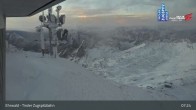 Archiv Foto Webcam Tiroler Zugspitzbahn: Bergstation 06:00