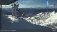 Archiv Foto Webcam Tiroler Zugspitzbahn: Bergstation 08:00