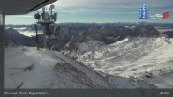 Archiv Foto Webcam Tiroler Zugspitzbahn: Bergstation 08:00