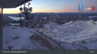 Archiv Foto Webcam Tiroler Zugspitzbahn: Bergstation 06:00