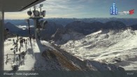Archiv Foto Webcam Tiroler Zugspitzbahn: Bergstation 10:00