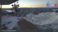 Archiv Foto Webcam Tiroler Zugspitzbahn: Bergstation 06:00