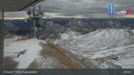Archived image Webcam Tiroler Zugspitzbahn Top Station 08:00