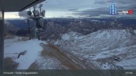 Archiv Foto Webcam Tiroler Zugspitzbahn: Bergstation 07:00