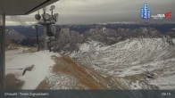 Archiv Foto Webcam Tiroler Zugspitzbahn: Bergstation 08:00