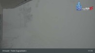 Archived image Webcam Tiroler Zugspitzbahn Top Station 10:00