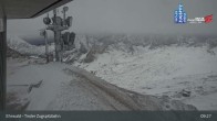 Archiv Foto Webcam Tiroler Zugspitzbahn: Bergstation 08:00