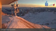 Archiv Foto Webcam Tiroler Zugspitzbahn: Bergstation 18:00
