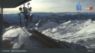 Archiv Foto Webcam Tiroler Zugspitzbahn: Bergstation 08:00