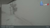 Archived image Webcam Tiroler Zugspitzbahn Top Station 10:00