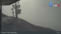 Archived image Webcam Tiroler Zugspitzbahn Top Station 10:00
