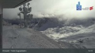 Archived image Webcam Tiroler Zugspitzbahn Top Station 12:00