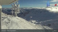 Archived image Webcam Tiroler Zugspitzbahn Top Station 14:00