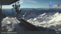 Archived image Webcam Tiroler Zugspitzbahn Top Station 08:00