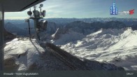 Archiv Foto Webcam Tiroler Zugspitzbahn: Bergstation 08:00