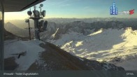 Archiv Foto Webcam Tiroler Zugspitzbahn: Bergstation 07:00