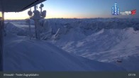 Archiv Foto Webcam Tiroler Zugspitzbahn: Bergstation 06:00