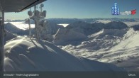 Archiv Foto Webcam Tiroler Zugspitzbahn: Bergstation 08:00