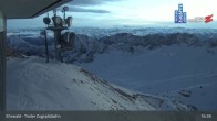 Archiv Foto Webcam Tiroler Zugspitzbahn: Bergstation 02:00