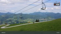 Archived image Webcam Kössen ski resort: Unterberghorn 12:00
