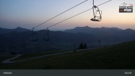 Archiv Foto Webcam Kössen: Unterberghorn 04:00