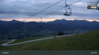 Archiv Foto Webcam Kössen: Unterberghorn 04:00