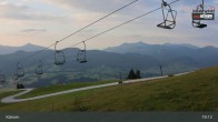 Archiv Foto Webcam Kössen: Unterberghorn 18:00