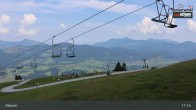 Archived image Webcam Kössen ski resort: Unterberghorn 10:00