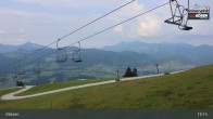 Archived image Webcam Kössen ski resort: Unterberghorn 12:00