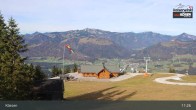 Archived image Webcam Kössen ski resort: Unterberghorn 10:00