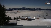 Archived image Webcam Kössen ski resort: Unterberghorn 00:00