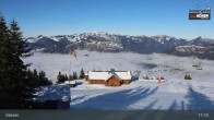 Archived image Webcam Kössen ski resort: Unterberghorn 10:00