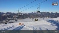 Archived image Webcam Kössen ski resort: Unterberghorn 12:00