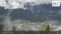 Archiv Foto Webcam Kellerjoch - Berg 12:00