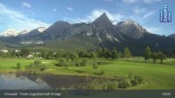 Archiv Foto Webcam Golfclub Zugspitze, Ehrwald 18:00