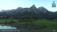 Archiv Foto Webcam Golfclub Zugspitze, Ehrwald 18:00