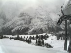 Archived image Webcam mountain station chairlift "Gaistal", "Ehrwalder Alm" 11:00