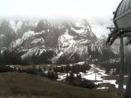 Archived image Webcam mountain station chairlift "Gaistal", "Ehrwalder Alm" 09:00