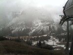 Archived image Webcam mountain station chairlift "Gaistal", "Ehrwalder Alm" 13:00