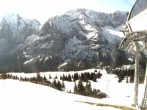 Archived image Webcam mountain station chairlift "Gaistal", "Ehrwalder Alm" 09:00