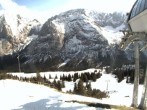 Archiv Foto Webcam Bergstation Sesselbahn Gaistal, Ehrwalder Alm 15:00