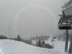 Archived image Webcam mountain station chairlift "Gaistal", "Ehrwalder Alm" 07:00