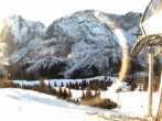 Archiv Foto Webcam Bergstation Sesselbahn Gaistal, Ehrwalder Alm 07:00