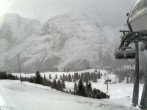 Archiv Foto Webcam Bergstation Sesselbahn Gaistal, Ehrwalder Alm 07:00