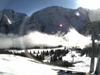 Archiv Foto Webcam Bergstation Sesselbahn Gaistal, Ehrwalder Alm 13:00