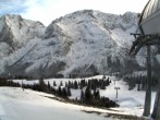 Archiv Foto Webcam Bergstation Sesselbahn Gaistal, Ehrwalder Alm 15:00