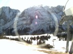 Archived image Webcam mountain station chairlift "Gaistal", "Ehrwalder Alm" 11:00