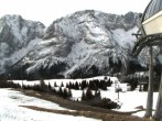 Archiv Foto Webcam Bergstation Sesselbahn Gaistal, Ehrwalder Alm 07:00